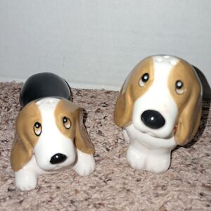 The Pioneer Woman Charlie and Walter Dog Salt and  Pepper Shaker Set